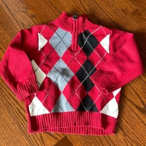 Children’s Place Argyle pattern sweater
